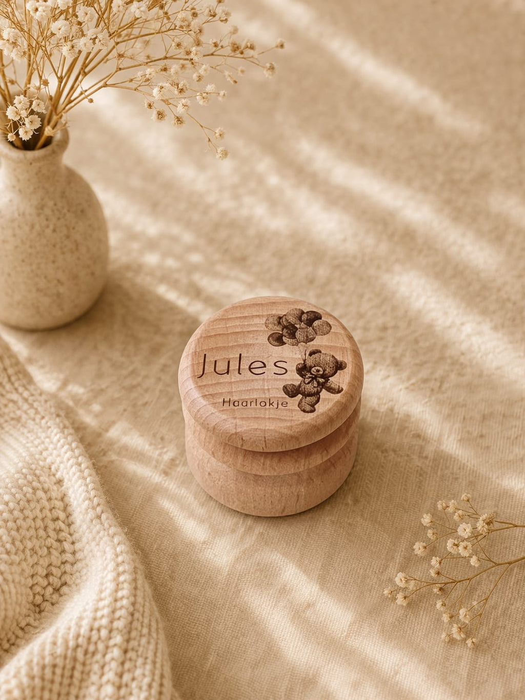 Gepersonaliseerd Haarlokje Doosje