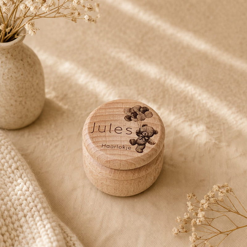 Gepersonaliseerd Haarlokje Doosje